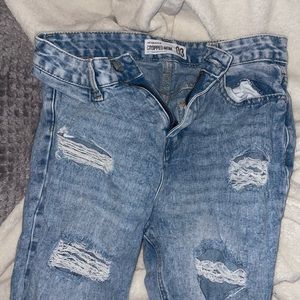 Ripped Mom jeans